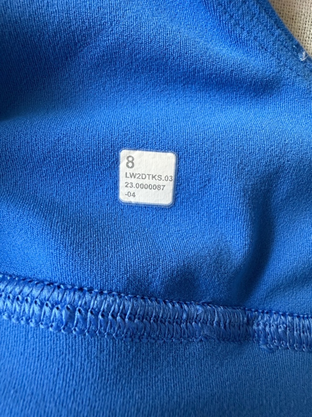 Lululemon by PVOLVE One-Shoulder Sports Bra - Bright Blue - Picture 5 of 5